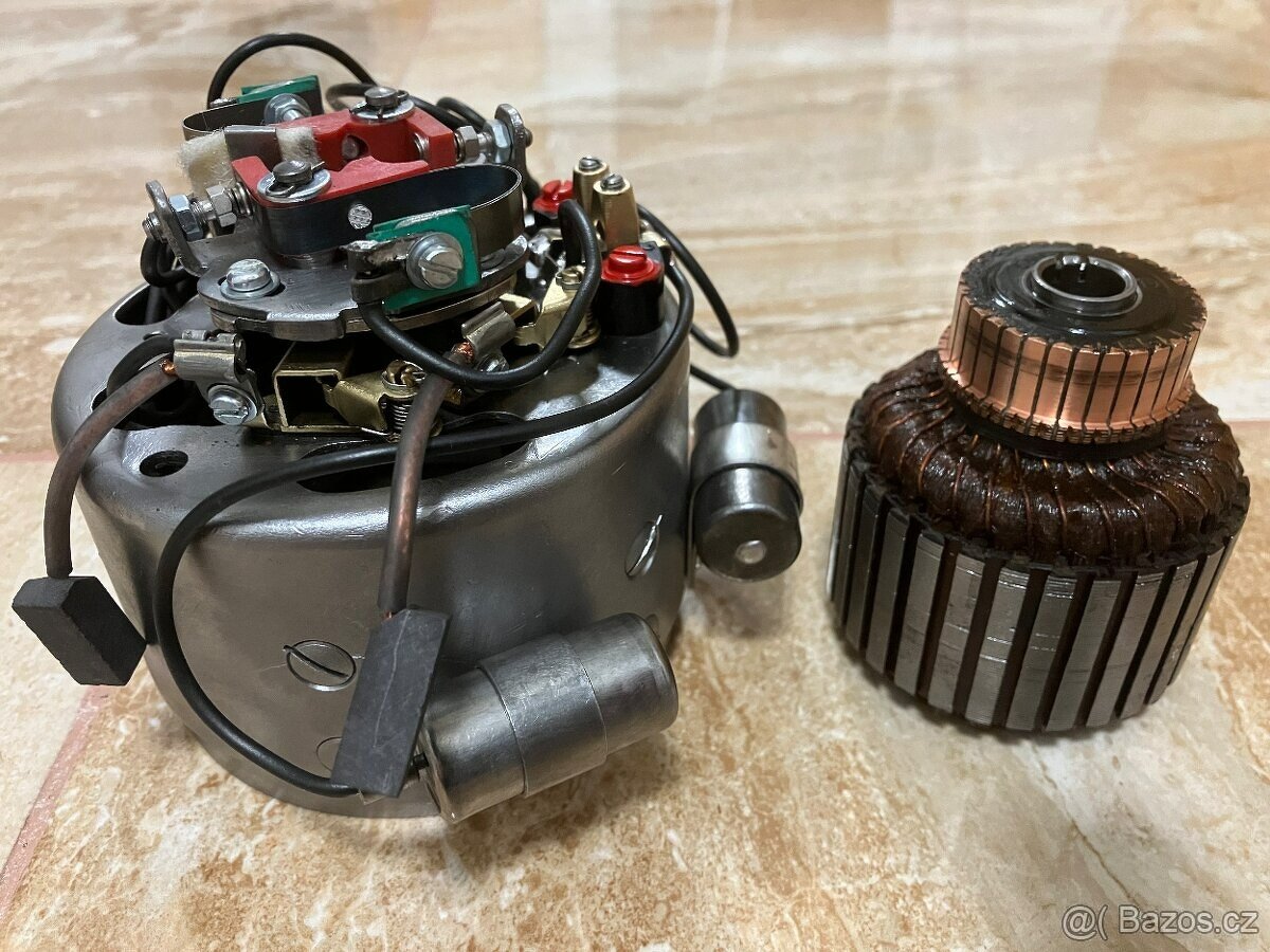 Jawa pérák 350/18 - zapalování po GO - 6