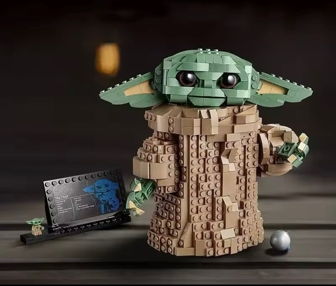 NOVÉ Star Wars - Grogu - 1073ks kostek - 6