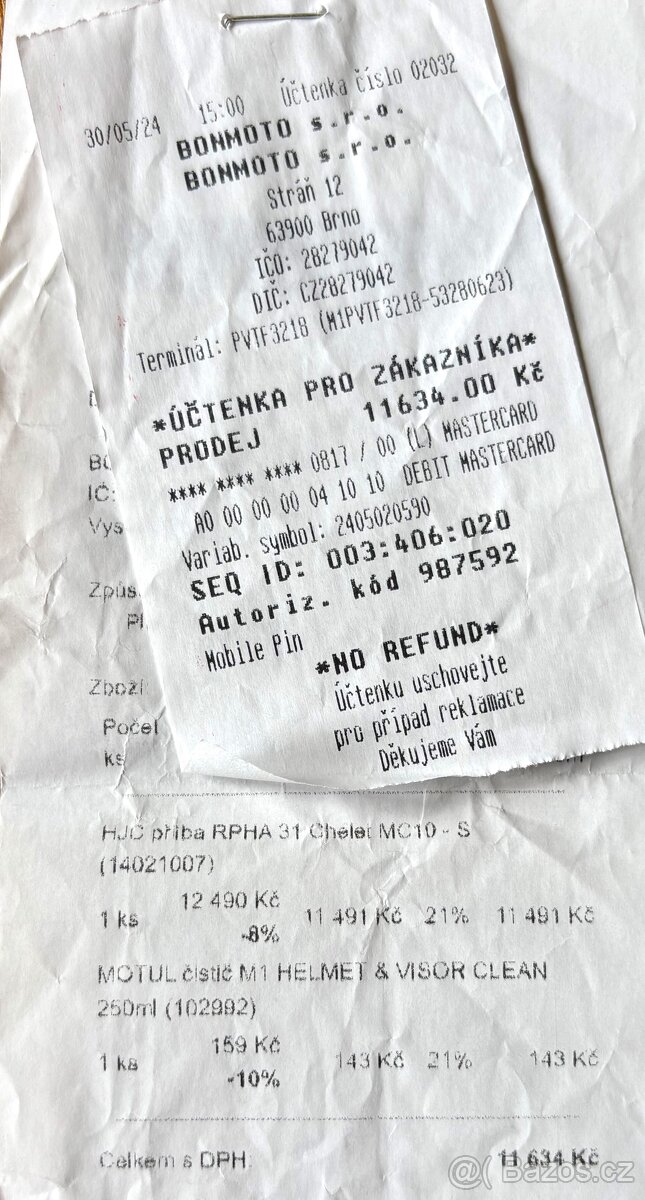 Přilba HJC RPHA 31 Chelet MC10 - S - 6