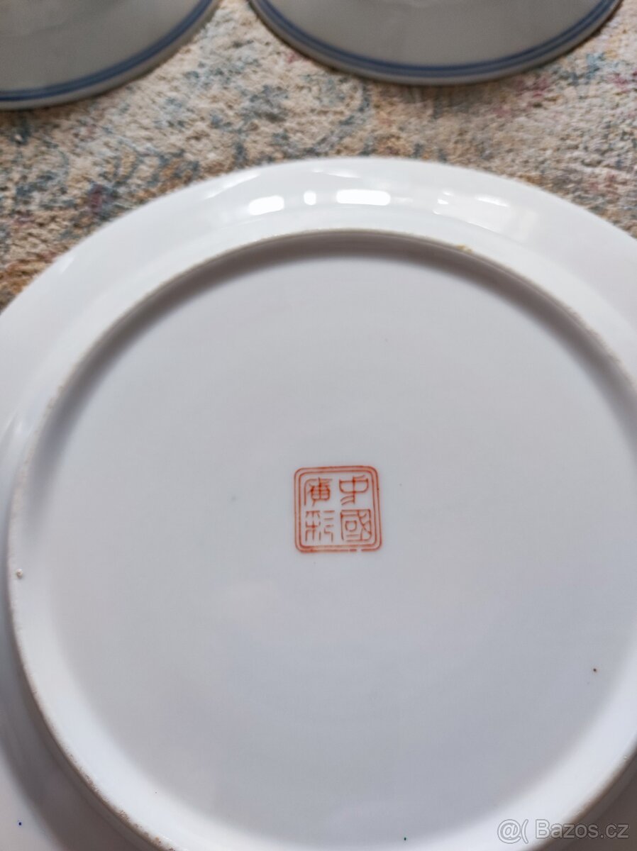 Porcelánová souprava – dekorativní, 8 ks - 6