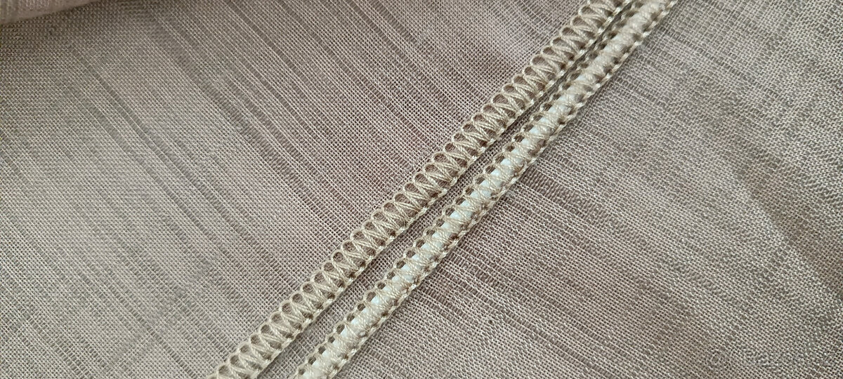 Okenní šály z mušelínu - 2ks 75 x 300cm - 6