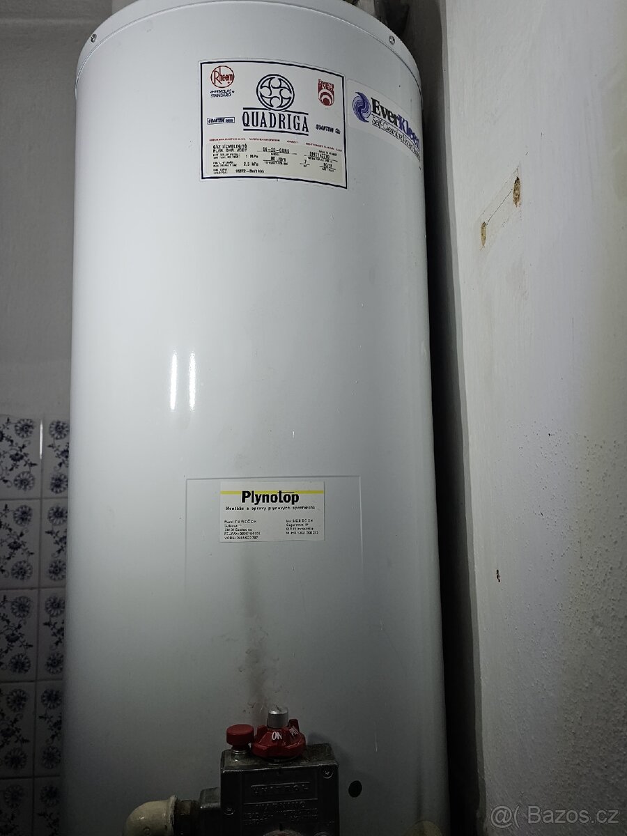 Plynový bojler QUADRIGA 80 l, 7kw - 6