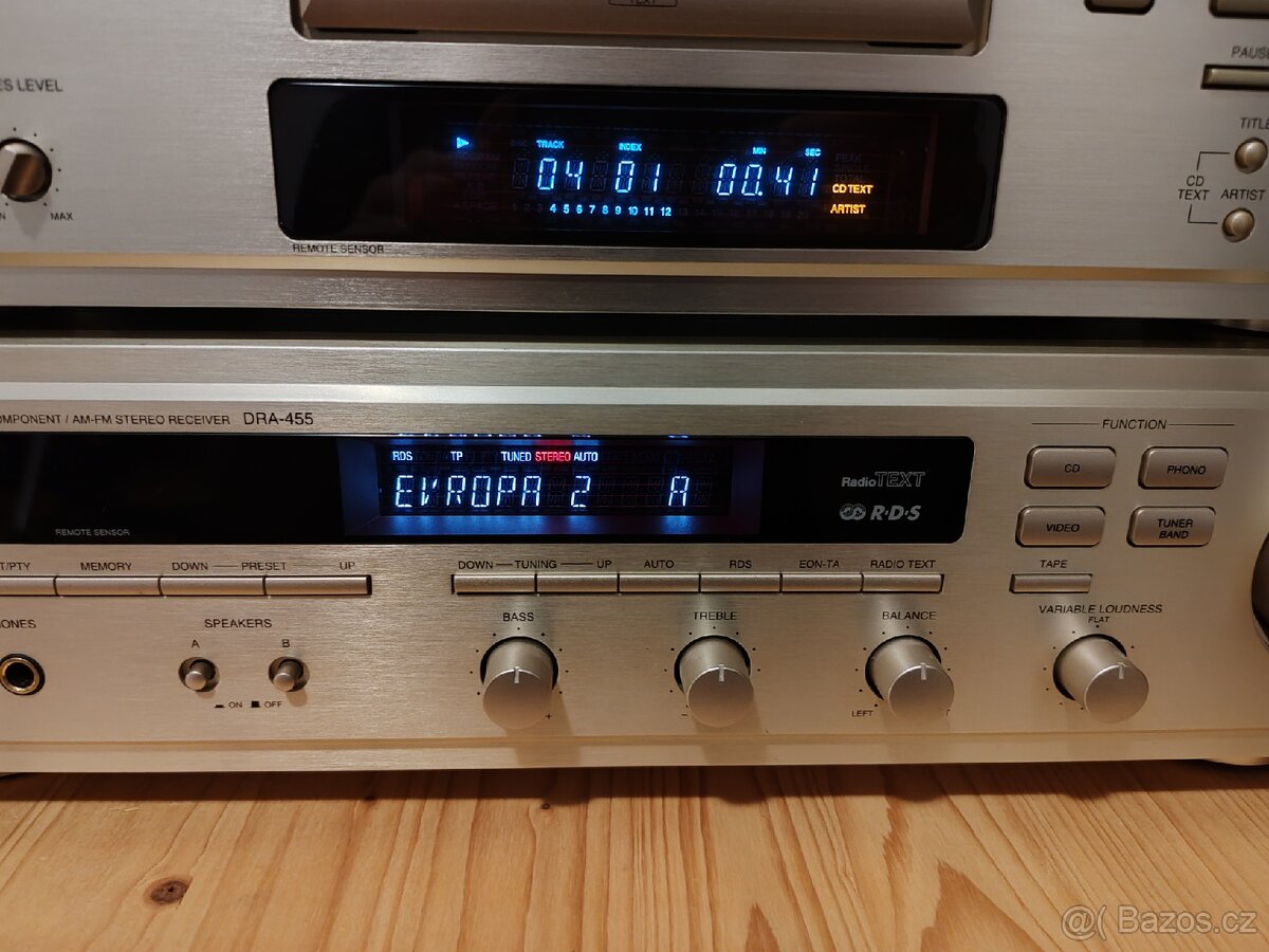 RECEIVER DENON DRA-455 + CD DENON DCD-755AR - 6