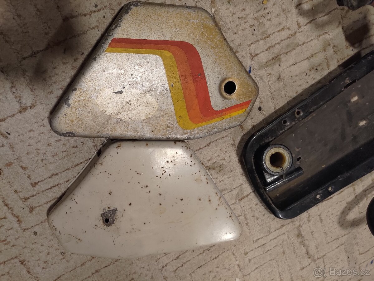 Jawa 90 kros, roadster díly - 6