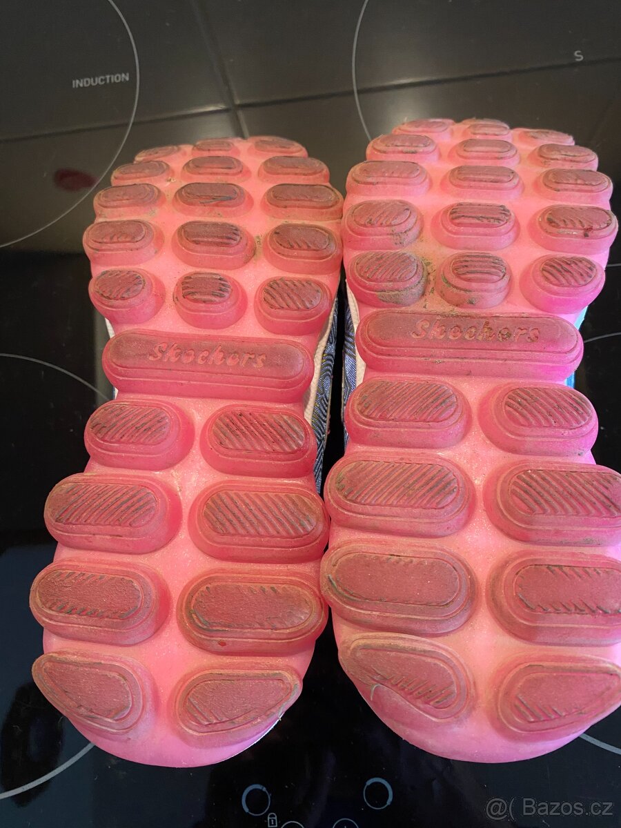 Dětské boty Skechers sezonu nošené vel. 35 - 6