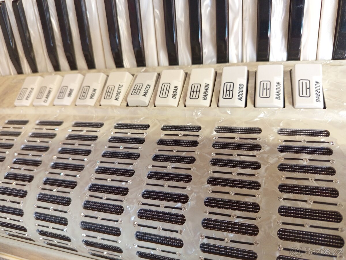 Profi akordeon (harmonika, heligonka) Piatanesi NOVÝ - 6