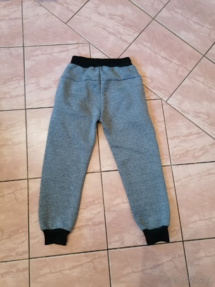 Chlapecké, zateplené kalhoty vel. 98-104 zn. Kugo - 6