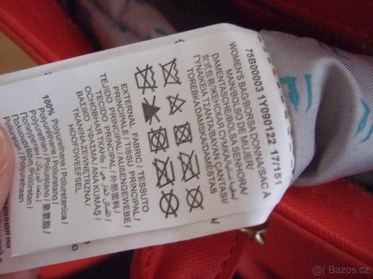 Kabelka červená - 6