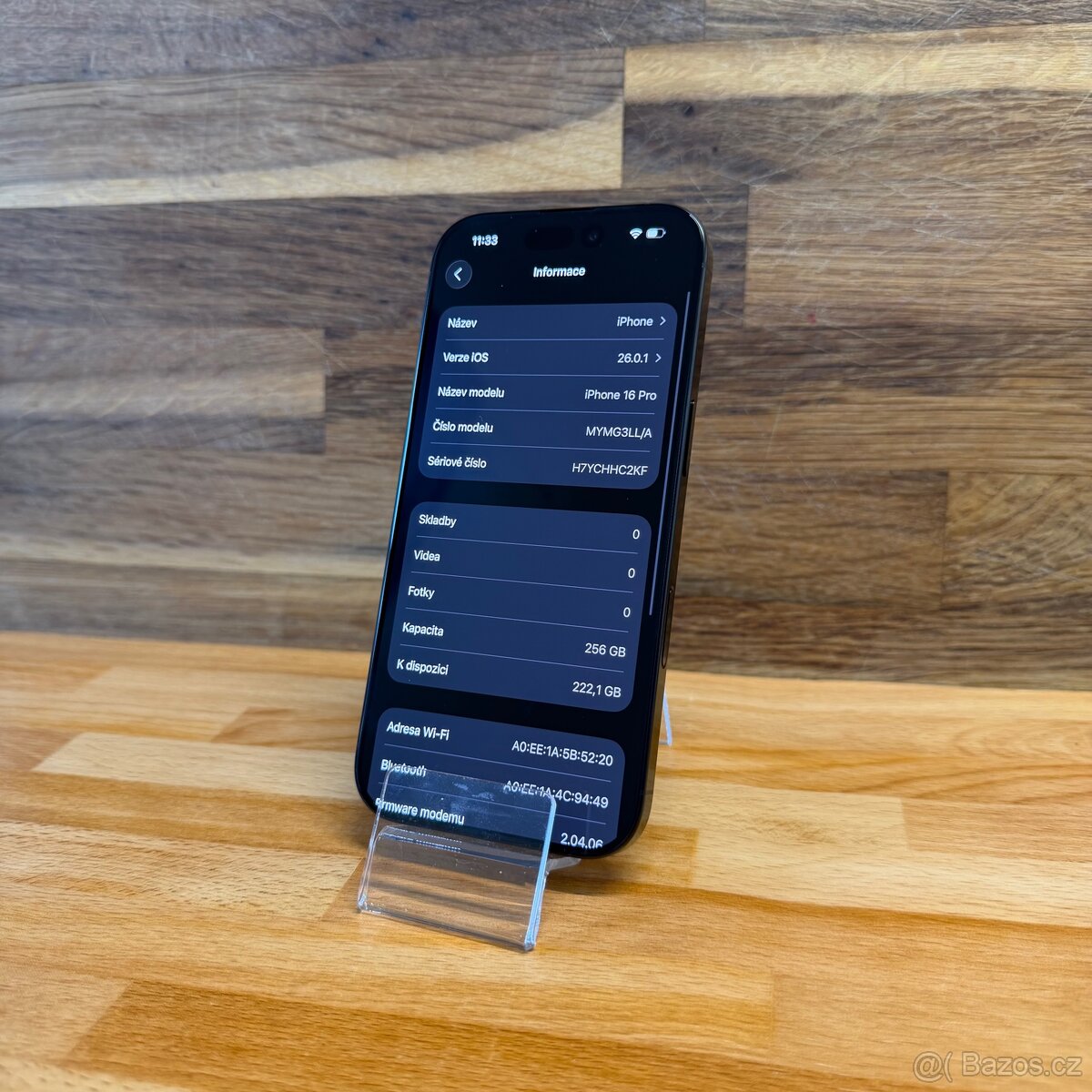 IPhone 16 Pro 256GB, černý , eSIM, 100% bat.(rok záruka) - 6