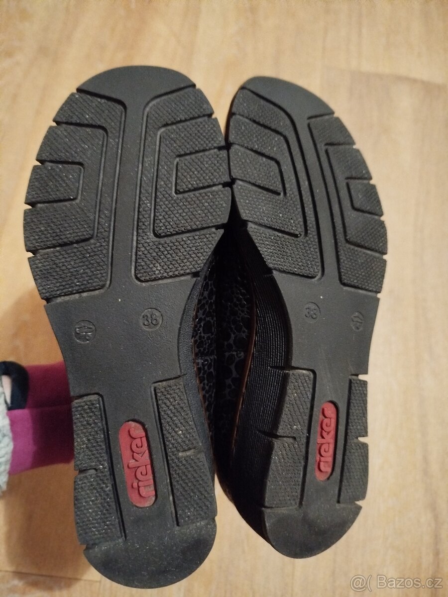 Boty na podzim/jaro Rieker, vel. 38 - 6