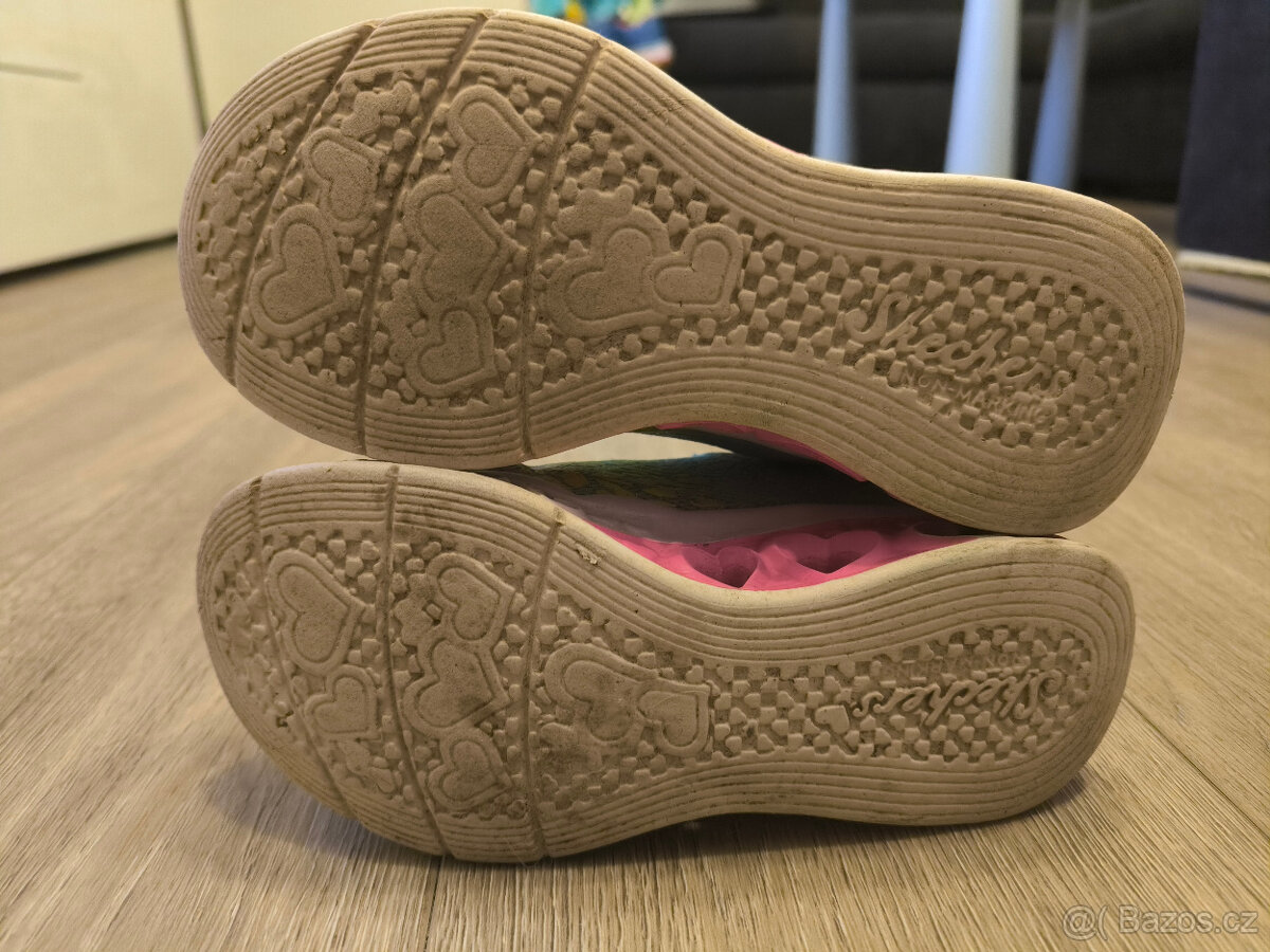 Dětská svítící obuv Skechers vel. 31 - 6