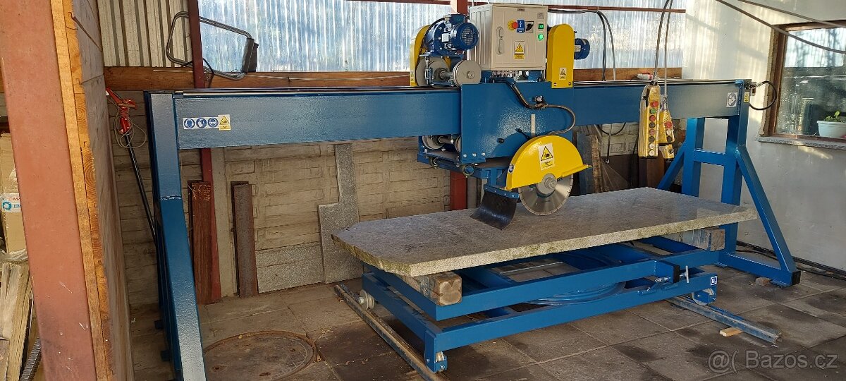 Pila na řezání kamene, kotoučová pila, zpracování, řezání žu - 6