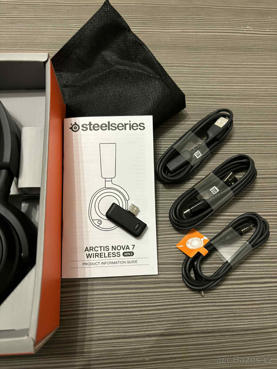 NOVÁ Sluchátka SteelSeries Arctis Nova 7 Gen 2 - 6