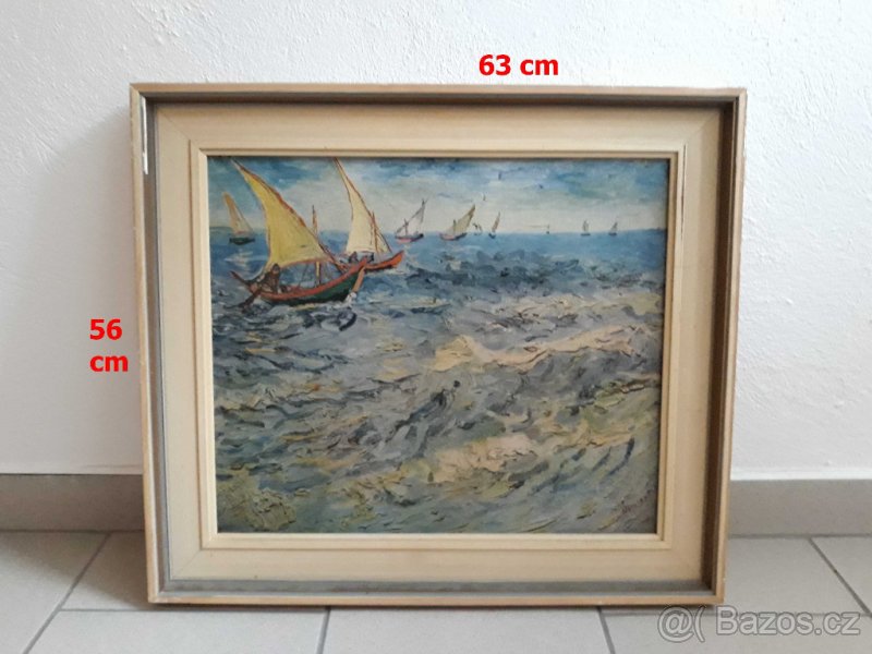 Prodám zachovalé obrazy v původním rámu, minulé století - 6