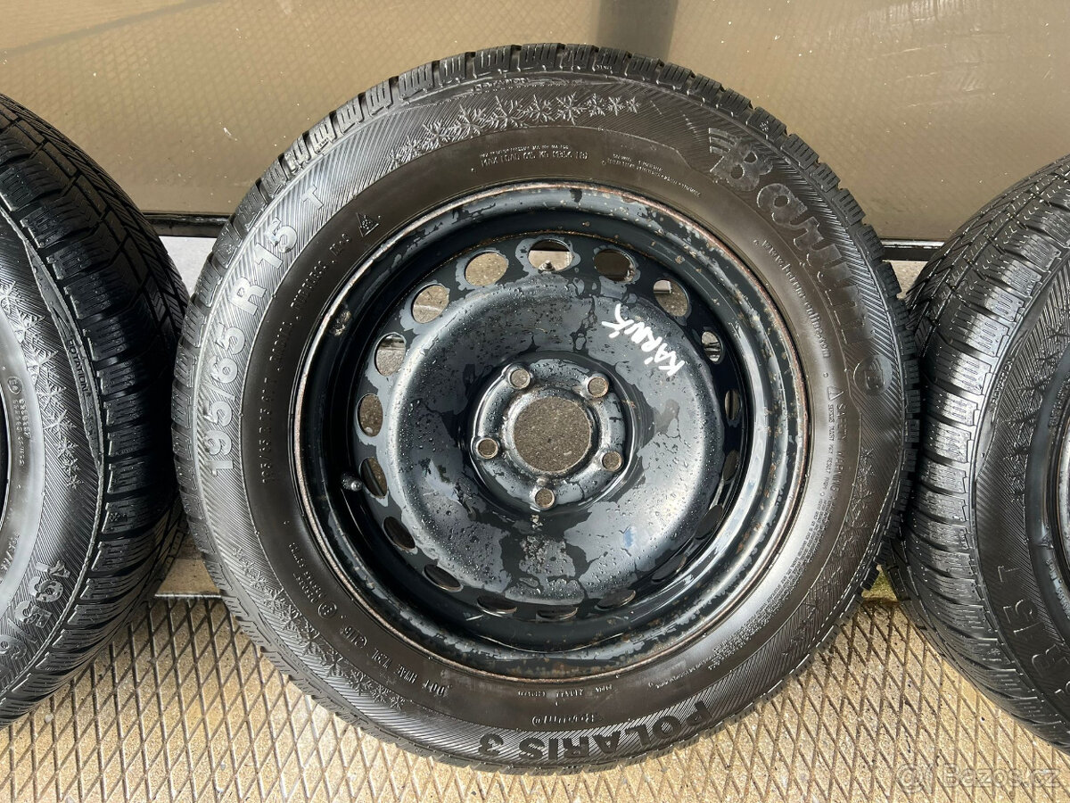 195/65R15 zimní Renault megane 6,5x15 5x114,3 ET43 - 6