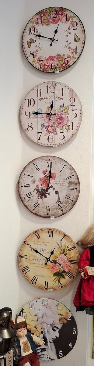 Nástěnné hodiny různé typy - vyberte - 6