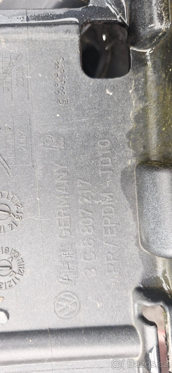 Predni naraznik vw passat CC 3g8807217 - 6