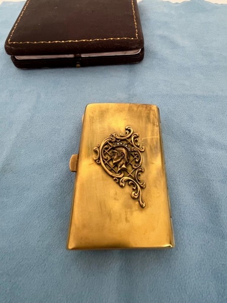 Faberge КO Imperial Militär Guilloche Emaile Zigaretten E - 6