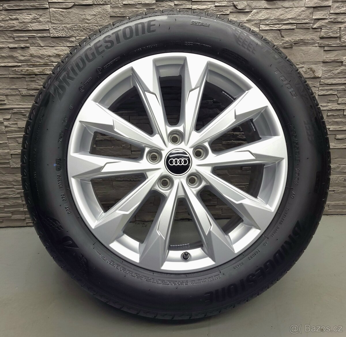 18" Originál Audi Q3 Tiguan Kodiaq 5x112 pneu Bridgestone - 6