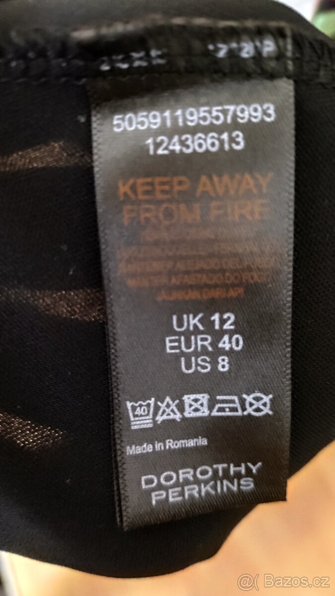 Dámské šaty Billie & Blossom, černé - 6