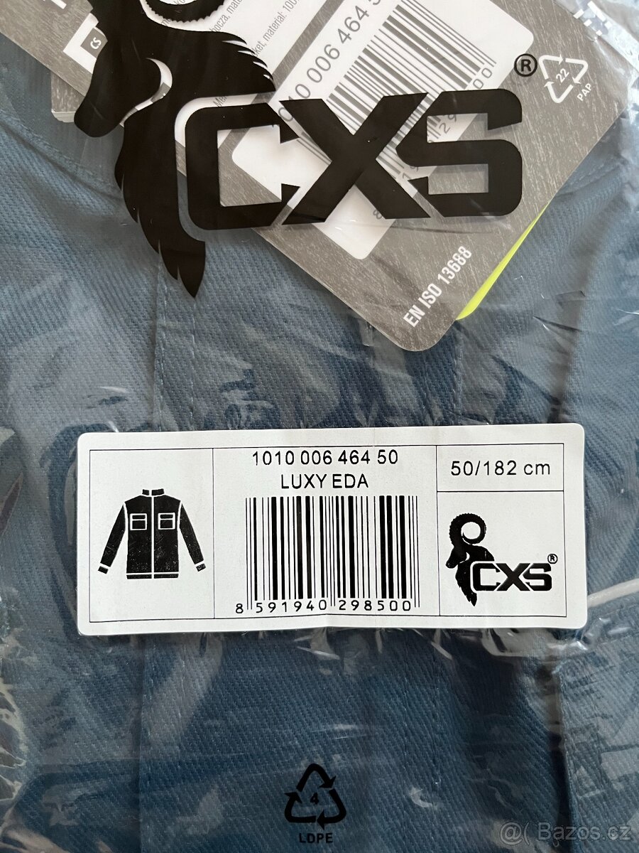 Pracovní modráky CXS vel. 50 - 6