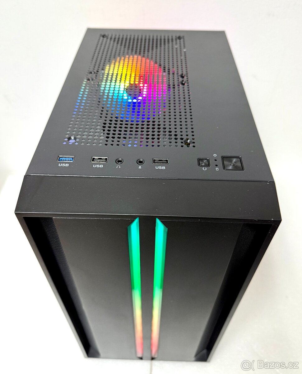 Herní PC: AMD Ryzen 5/ 16GB/ RX-580 8GB/ SSD+HDD/ W11/záruka - 6