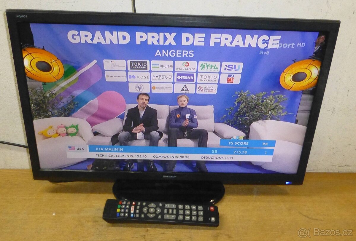 LED televize 60cm SHARP, 24 palců, DVB-T2 - 6