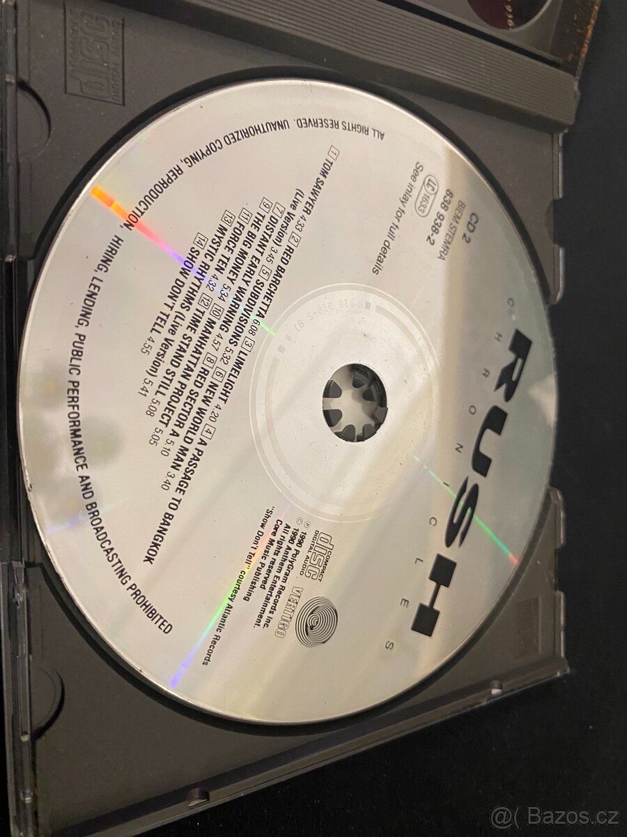 2 CD: RUSH: CHRONICLES, 1990 - 6