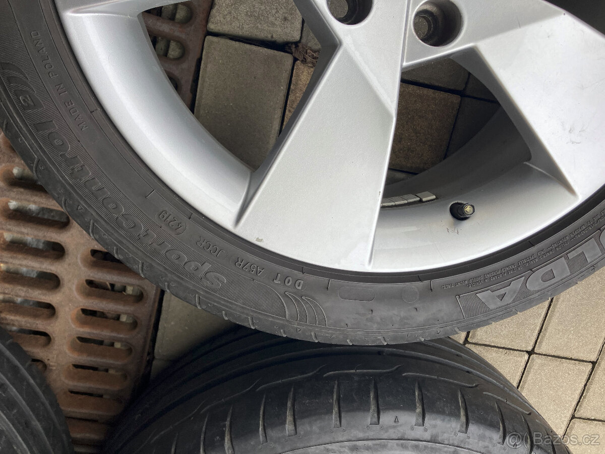 originál alu kola octavia 3 5x112 - 6