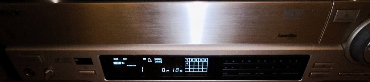 Laserdisc přehrávač Sony Mdp 740D, Champagne,čti popis. - 6