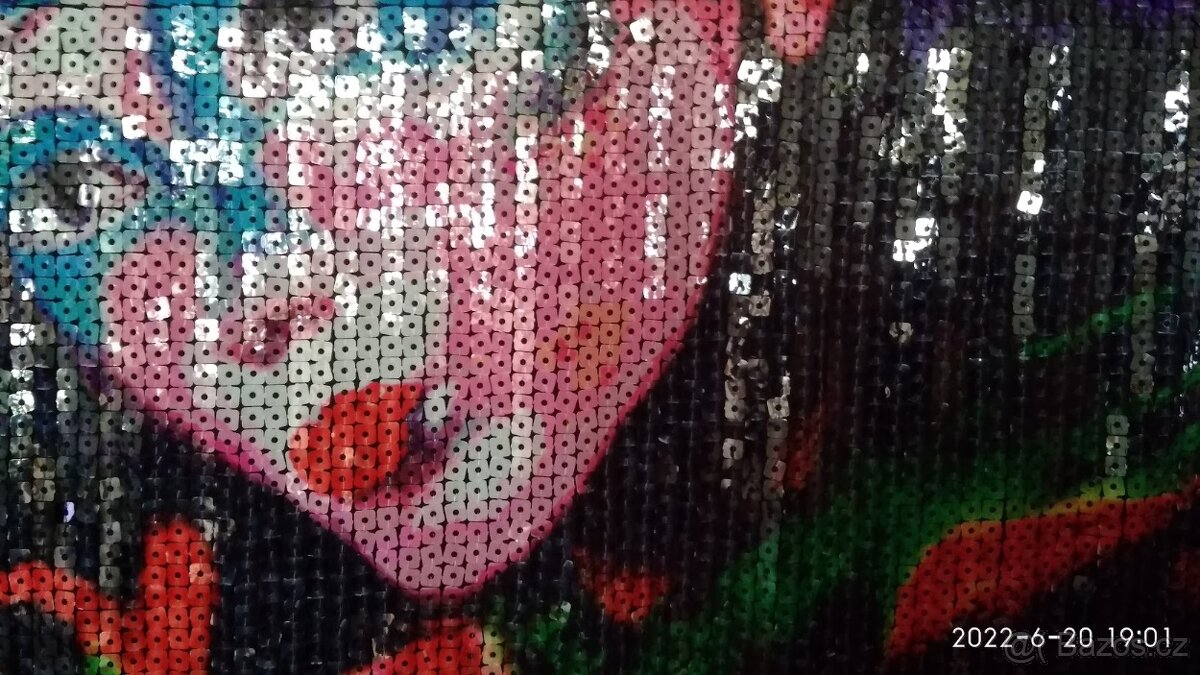 DÁMSKÝ TOP-TÍLKO DESIGUAL VEL. L - 6