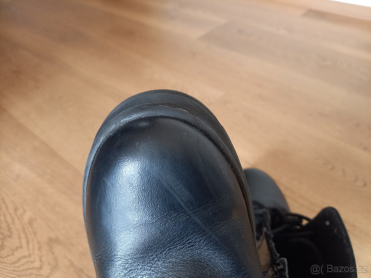 Podzimní boty Baťa vel 37, kožené, dívčí - 6