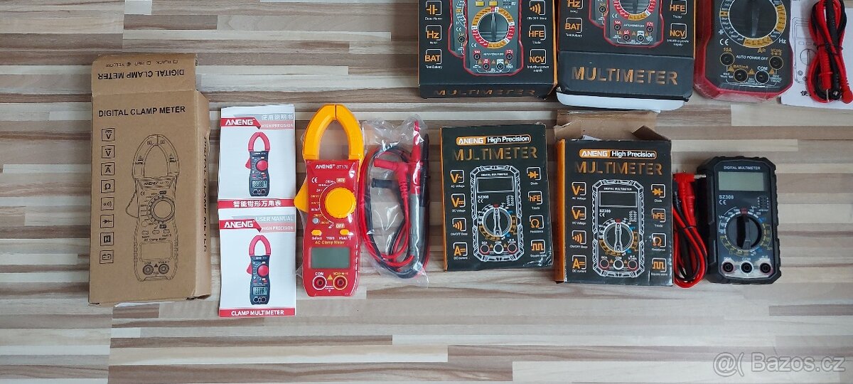 Digitální multimetry+klešťové multimetry, nové TOP. - 6
