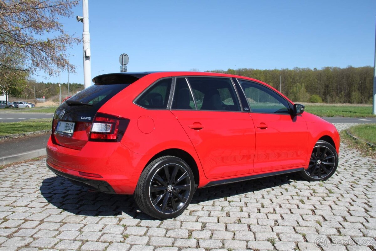 RAPID SpaceBack,1.2TSI-81kw,ŘEMEN,MONTE CARLO,Xen,Pano,PDC - 6