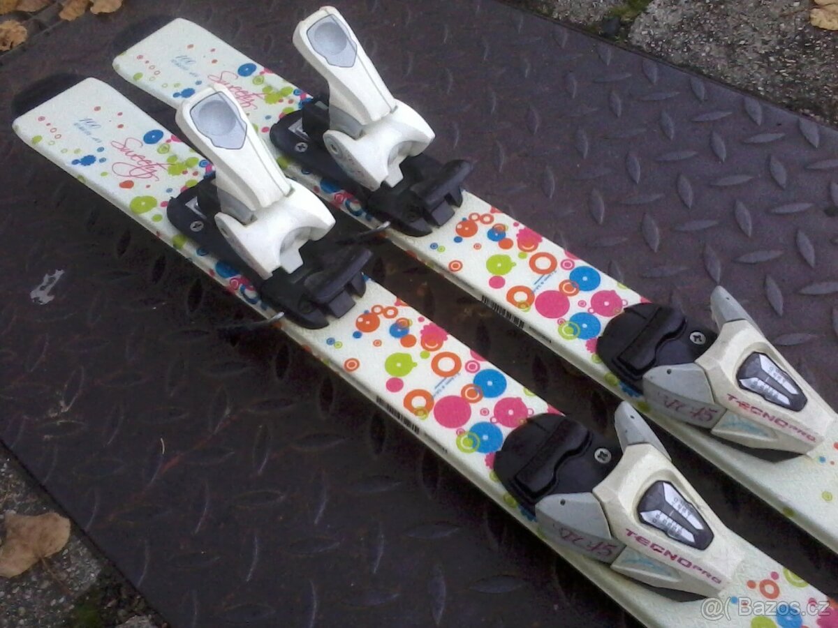 Dětské lyže dívčí Tecno pro 100cm. - 6
