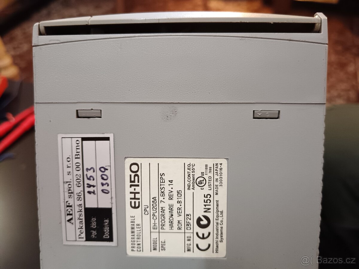 Plc operátorský panel Hitachi EH-OP05, +příslušenství - 6