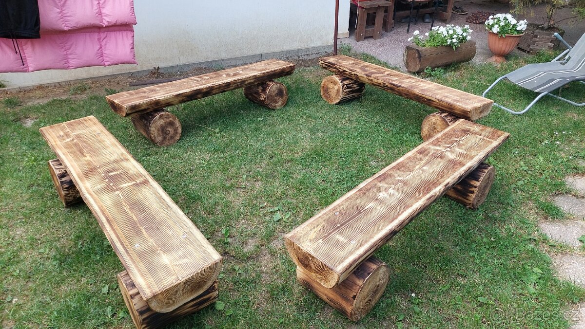 Lavice k ohništi - 6