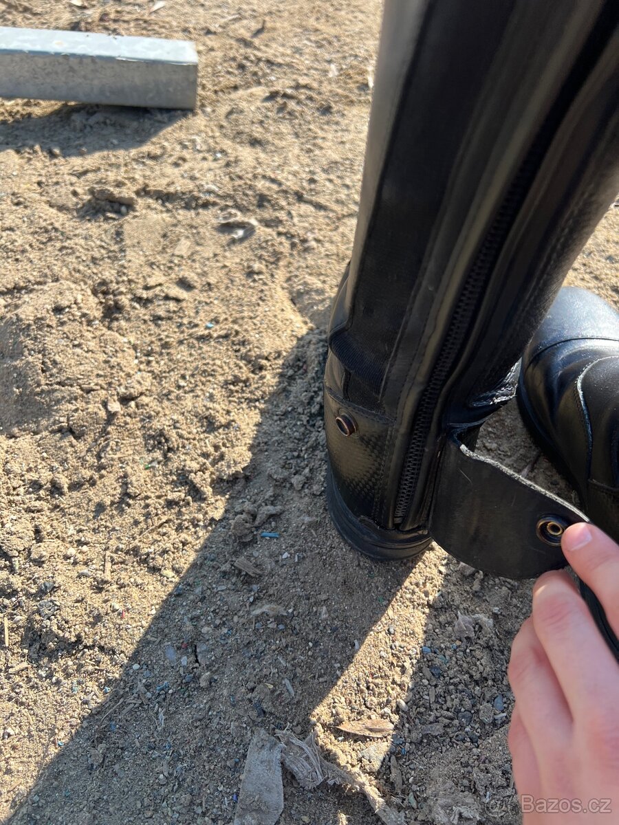 Vysoké jezdecké boty - 6