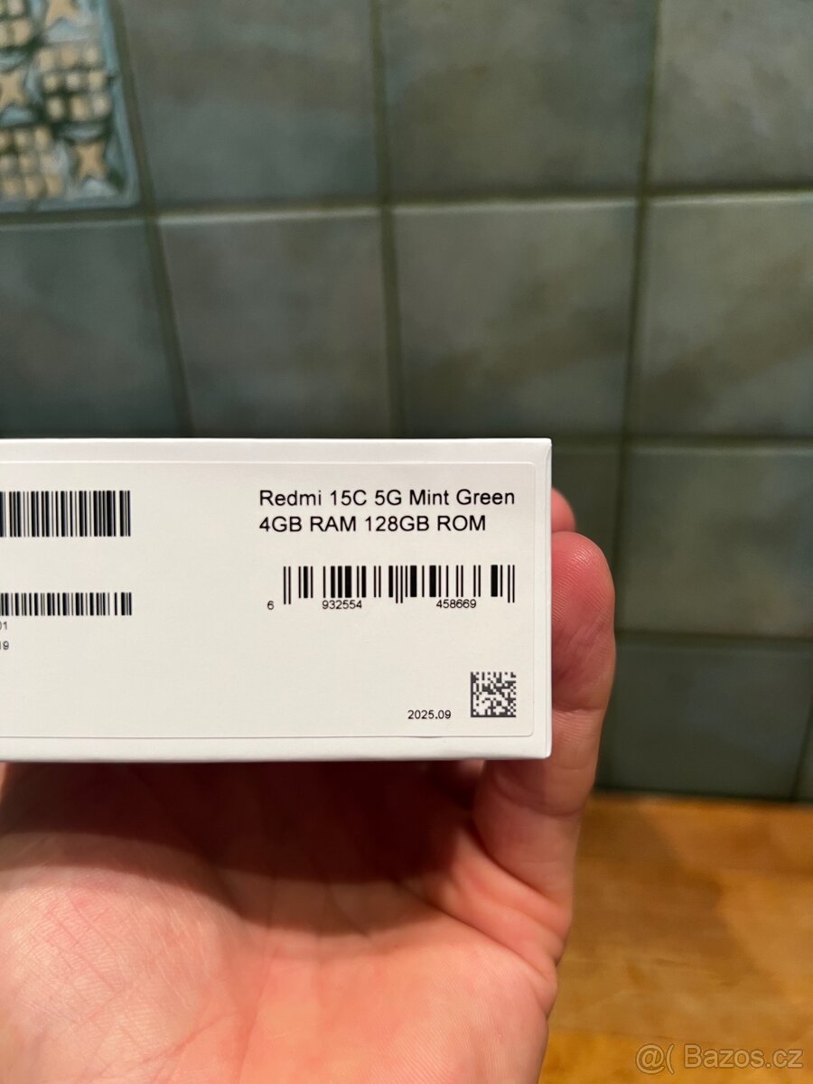 Nový Redmi 15C 128GB 8GB RAM (ZELENÝ) - 6