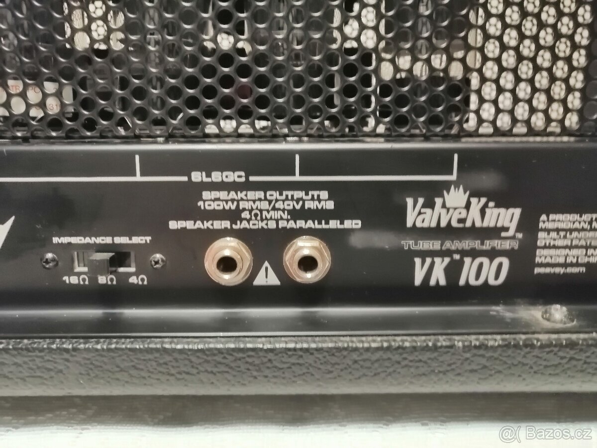 Celolampový zesilovač Peavey Valve King VK - 6
