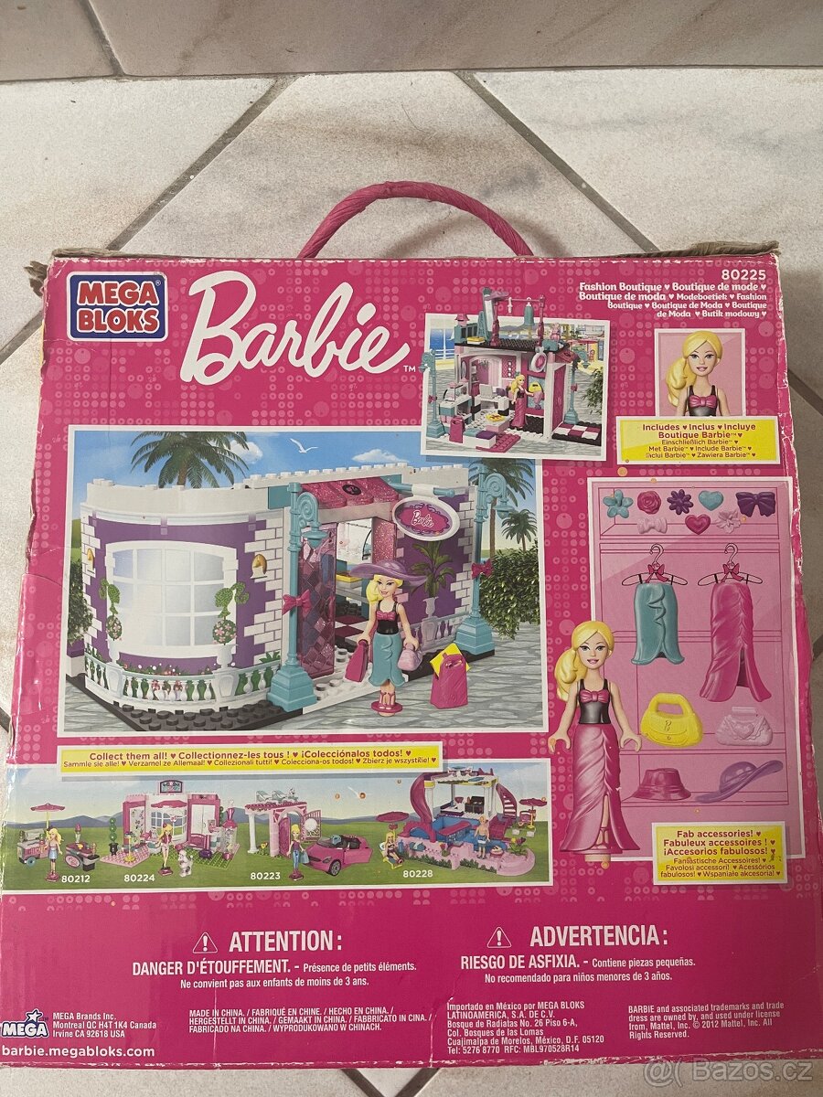 Stavebnice Barbie, MegaBloks. - 6