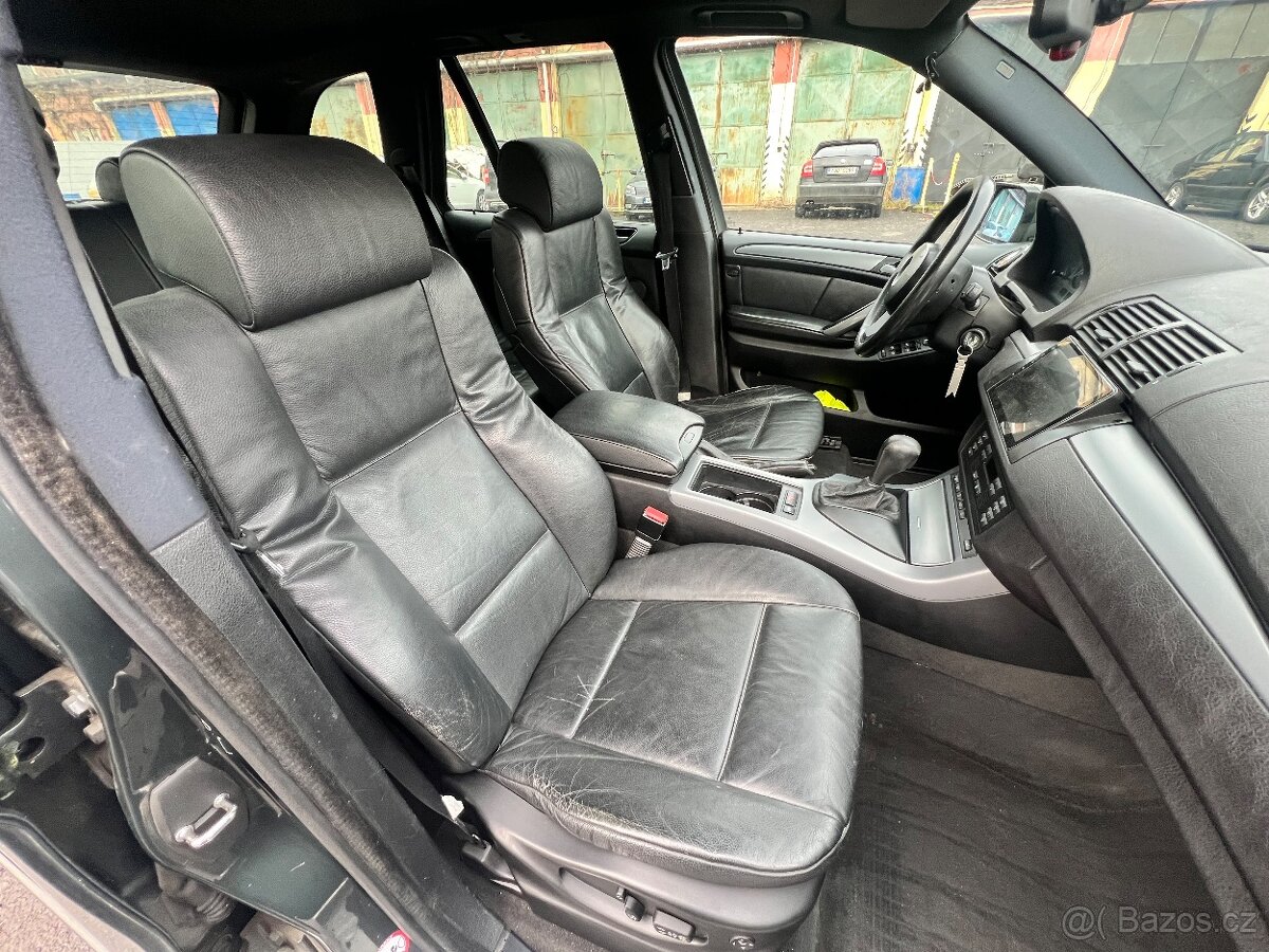 Bmw x5 e53 3.0d 160kw Highlandgrüen na díly - 6
