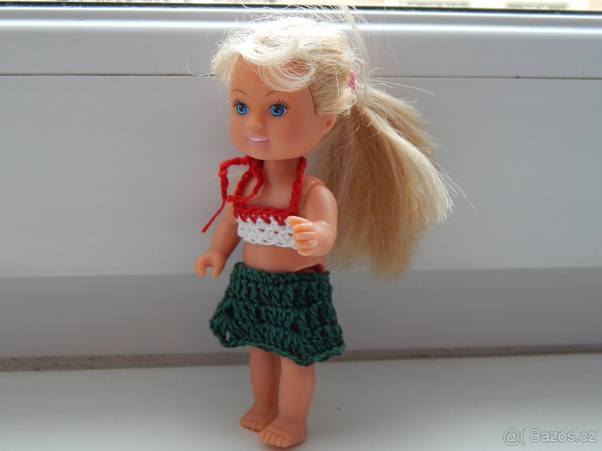 Ruční práce háčkované šatečky pro Evičku - Barbie - 6