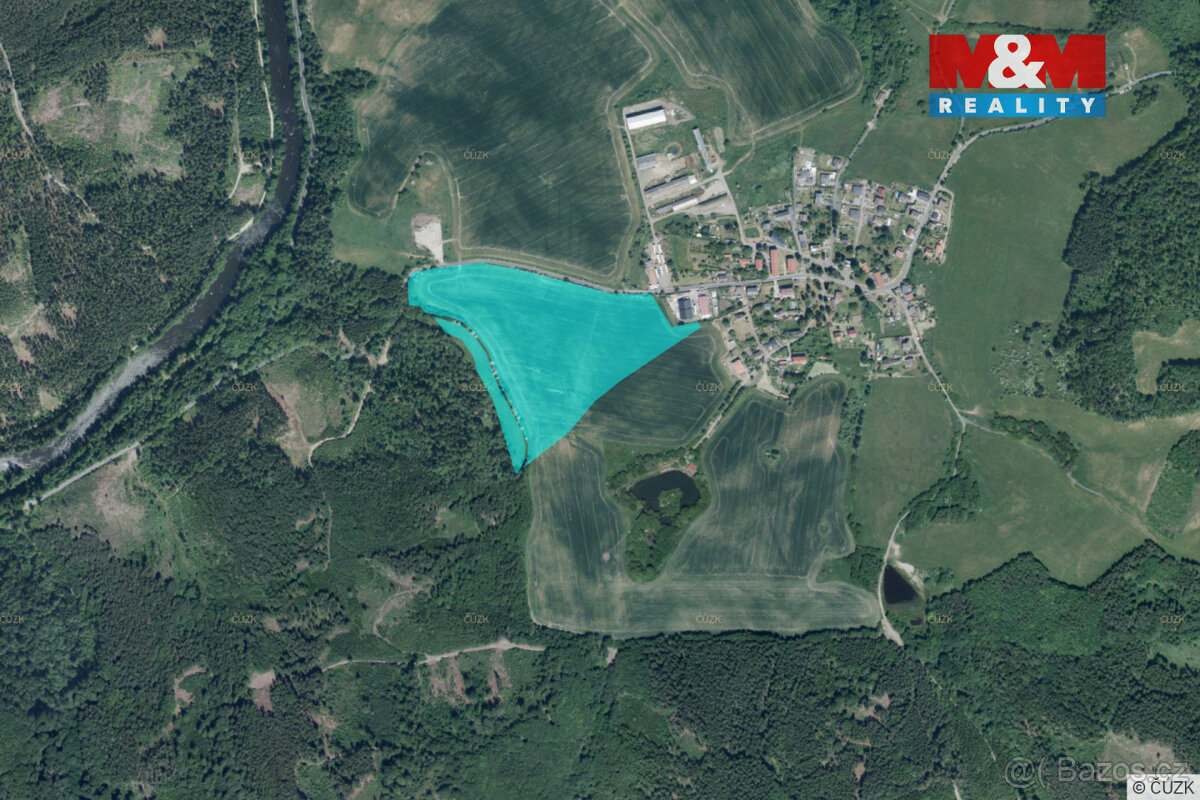 Prodej pole, 81164 m², Šemnice - Sedlečko - 6