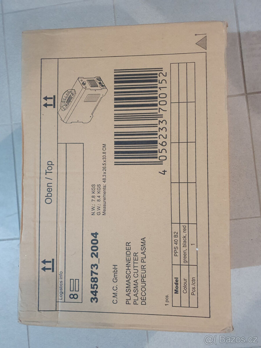 Plazmová řezačka PPS 40 B2 - nová nerozbalená - 6