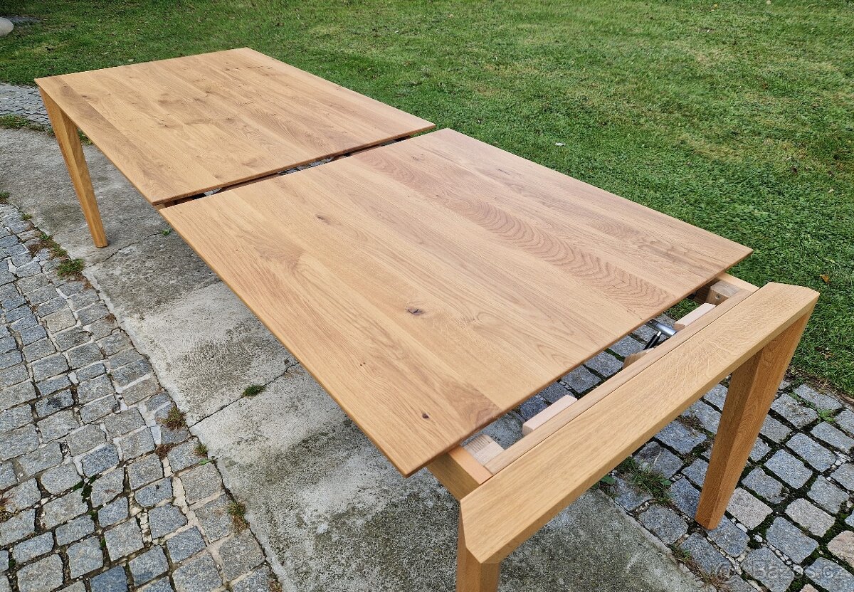 Nový rozkládací stůl 90x140+100 cm - 6