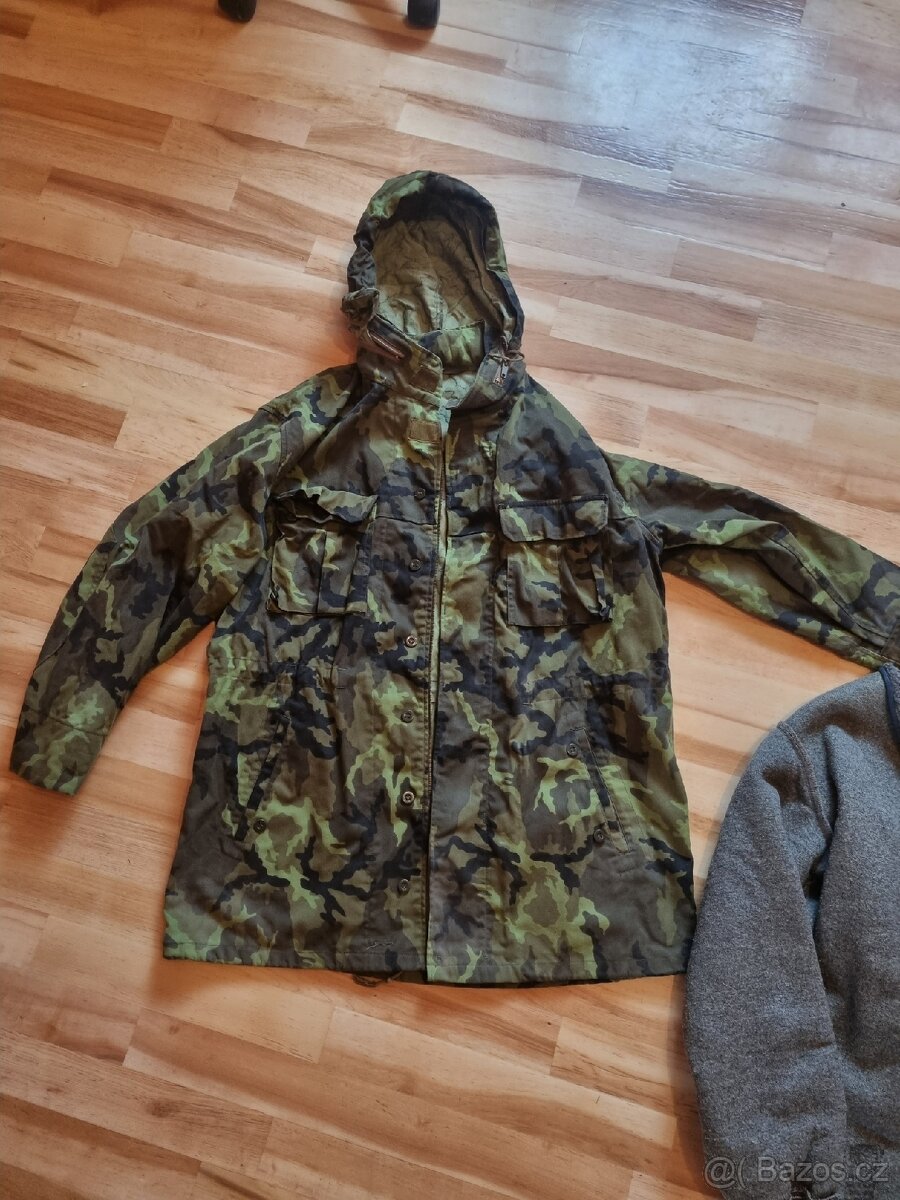 Prodám vojenskou zimní bundu vz:98 - 6