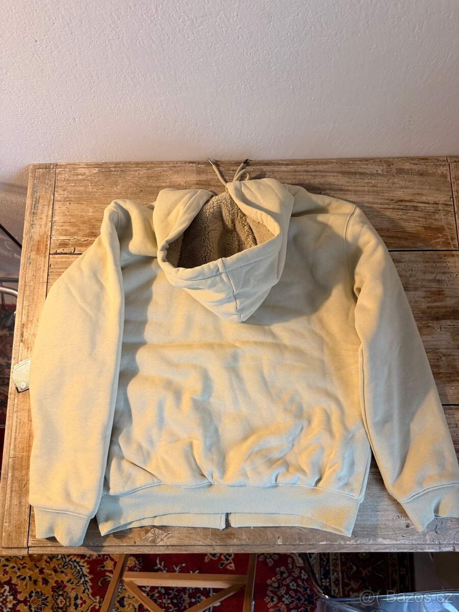 VOLCOM teplá mikina / bunda s kožíškem S nová - 6