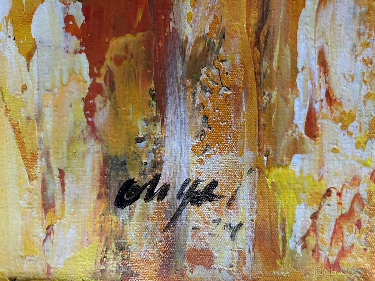 Prodám balijský originál – obraz s energií dalekých cest - 6