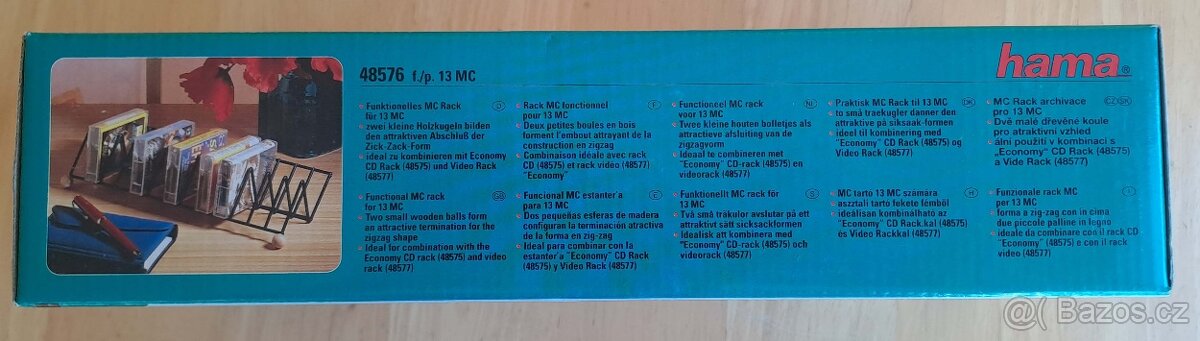 Stojan HAMA pro 13 MC kazet audio kazet magnetofonové kazety - 6